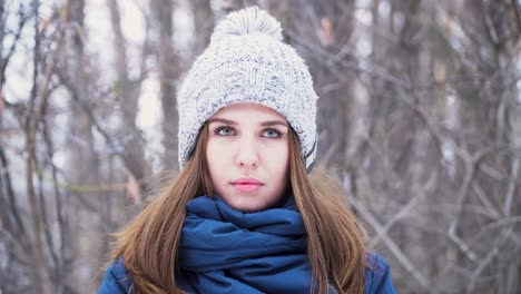 woman in winter clothing