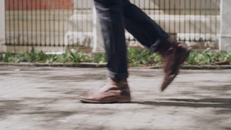 business man, entrepreneur and boss walking