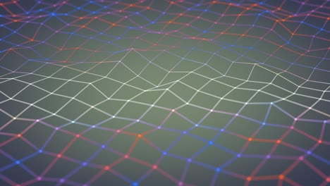 abstracción del flujo de onda poligonal por pequeñas partículas de 4k