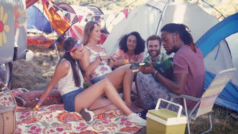 In-high-quality-format-hipsters-having-fun-in-their-campsite-