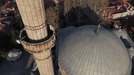 aerial drone islamic mosque