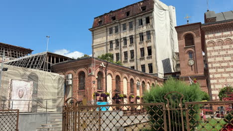 st. anthony’s church in bucharest city centre at day time