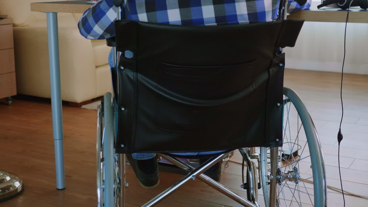 Doctor instructions for disabled man