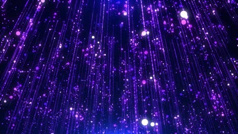 marco de luz de discoteca púrpura fondo abstracto con animación de estrellas parpadeantes bucle sin costuras sombra brillante metálica