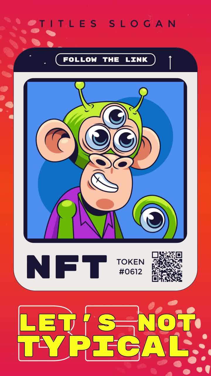 NFT Instagram Stories 07 NFT Instagram Stories Adobe After Effects 2023 Risoluzione 1080x1920.