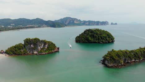 antena de la playa de ao nang en krabi