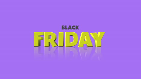 Black-Friday-Cartoon-Text-Auf-Violettem-Farbverlauf