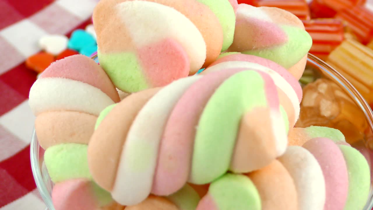 사탕, 달한 젤리, 롤리, 맛있는 설탕 디저트