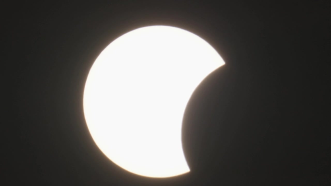 Partial Solar Eclipse filmed in Northern Spain, August 2026.