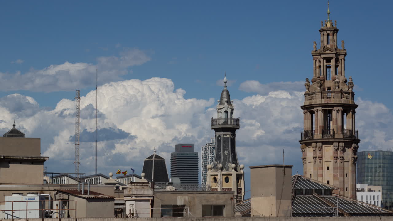 Barcelona Rooftops 4K 05