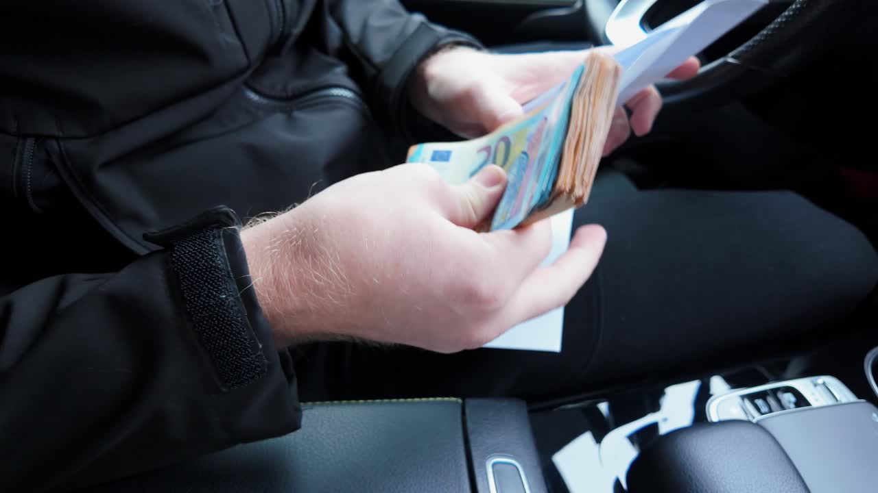 Secretive act of corruption representing dark financial power, hidden influence