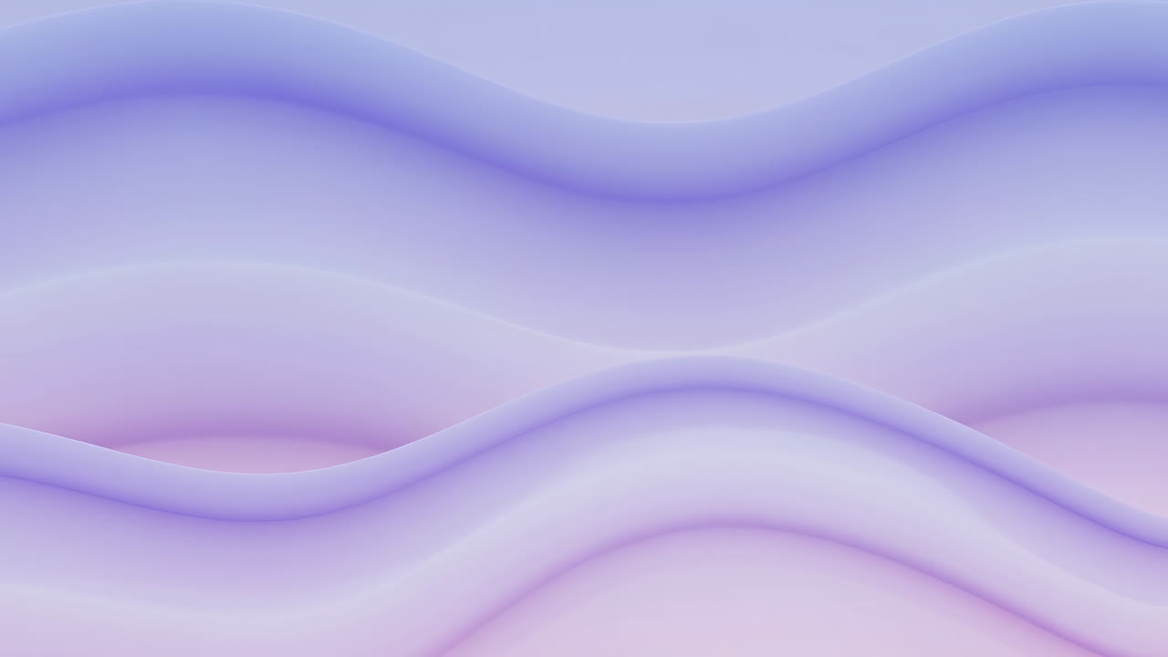 Onde sfumate morbide viola e rosa che fluiscono astrattamente