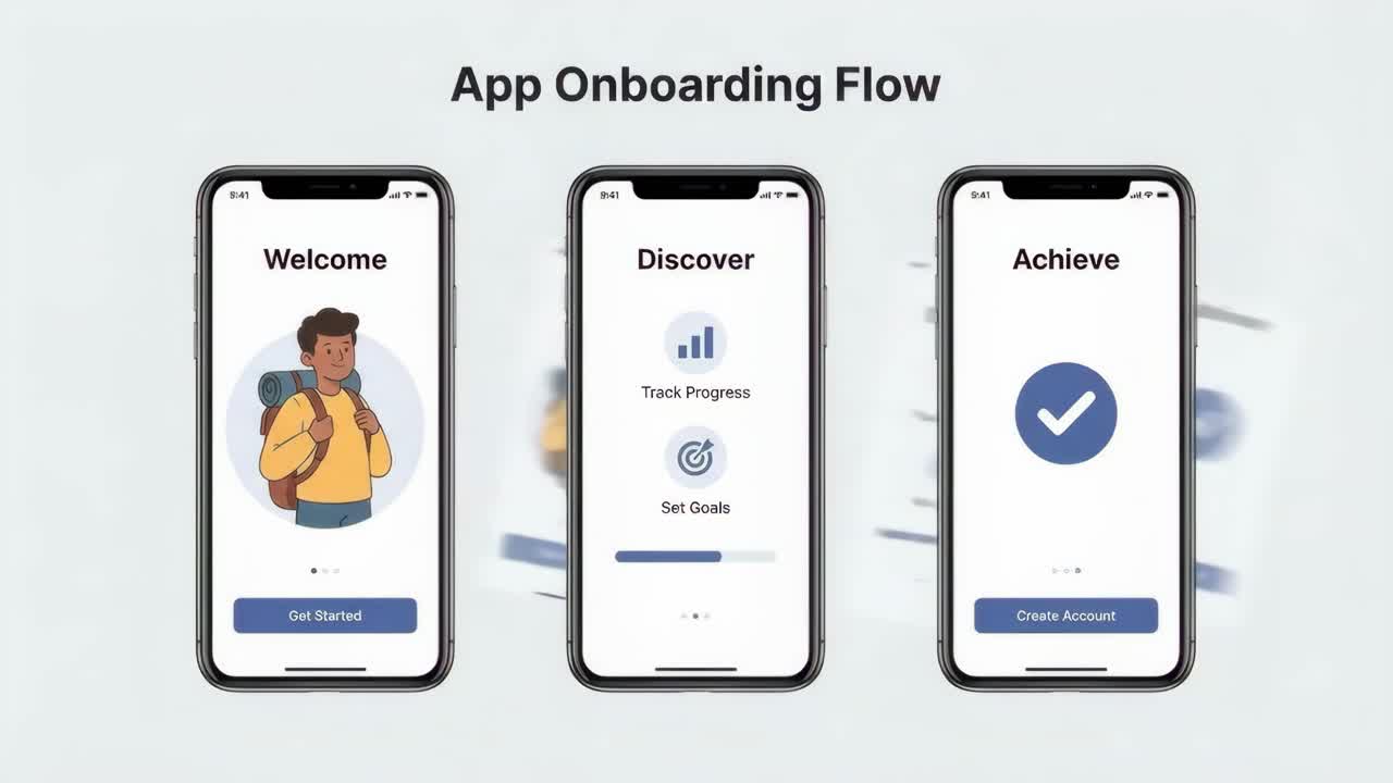Mobile App UI/UX Design Showcase