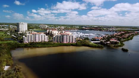 Bradenton-Florida-Entlang-Manatee-River-Antenne