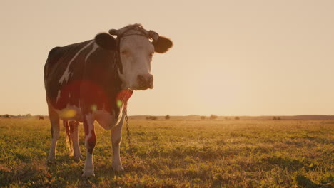 funny cow stares at the camera 2