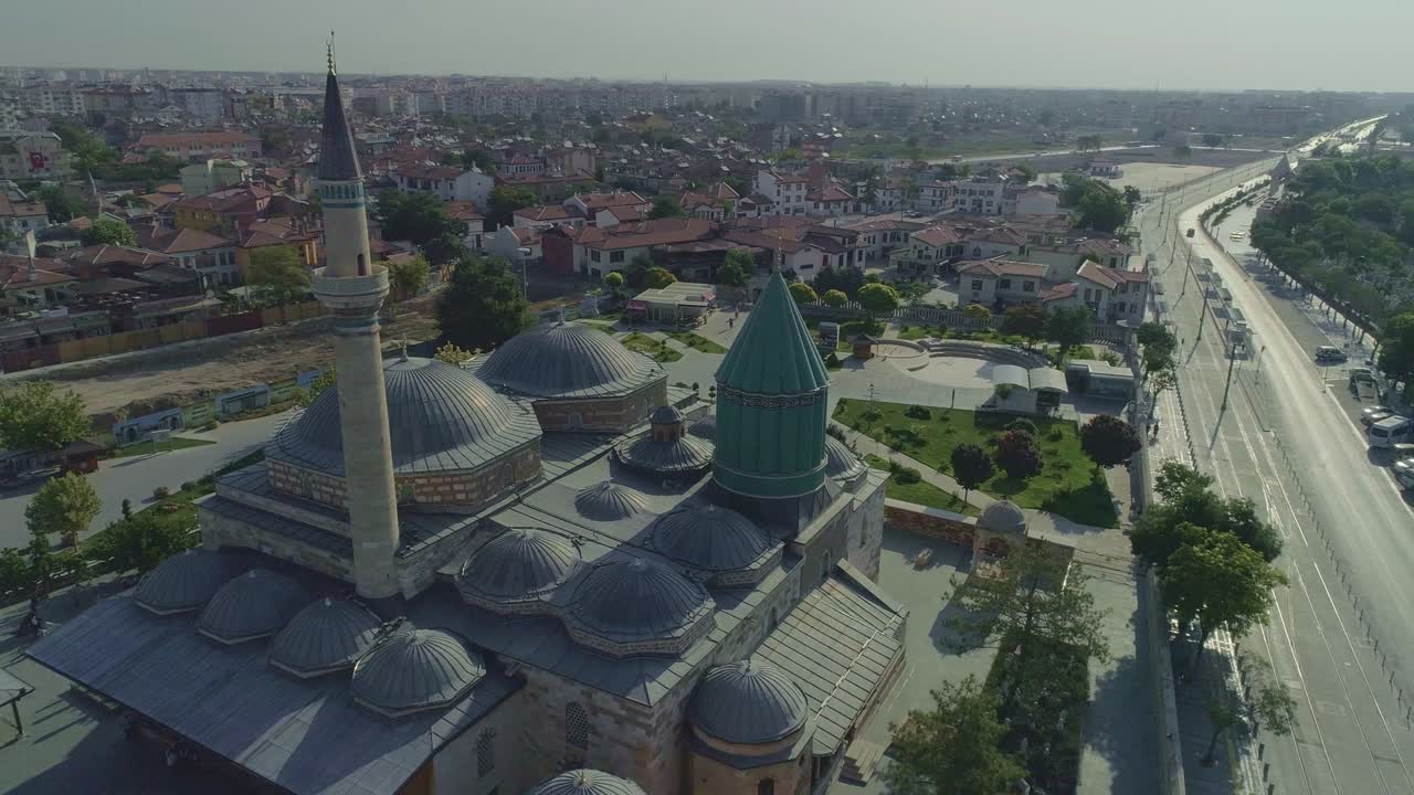 mausoleo de mevlana rumi, en la ciudad turca de konya.