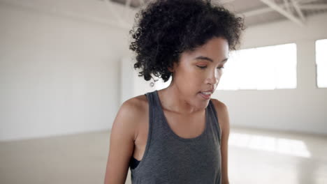 Fitness,-breathing-and-woman-tired-of-exercise