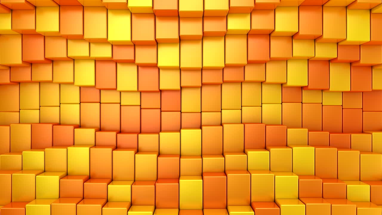 las cajas forman una onda