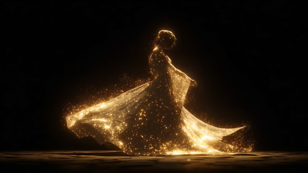 Golden Light Silhouette