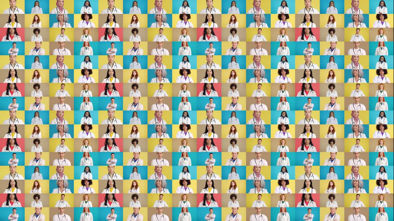 Collage of Doctors and Healthcare Professionals