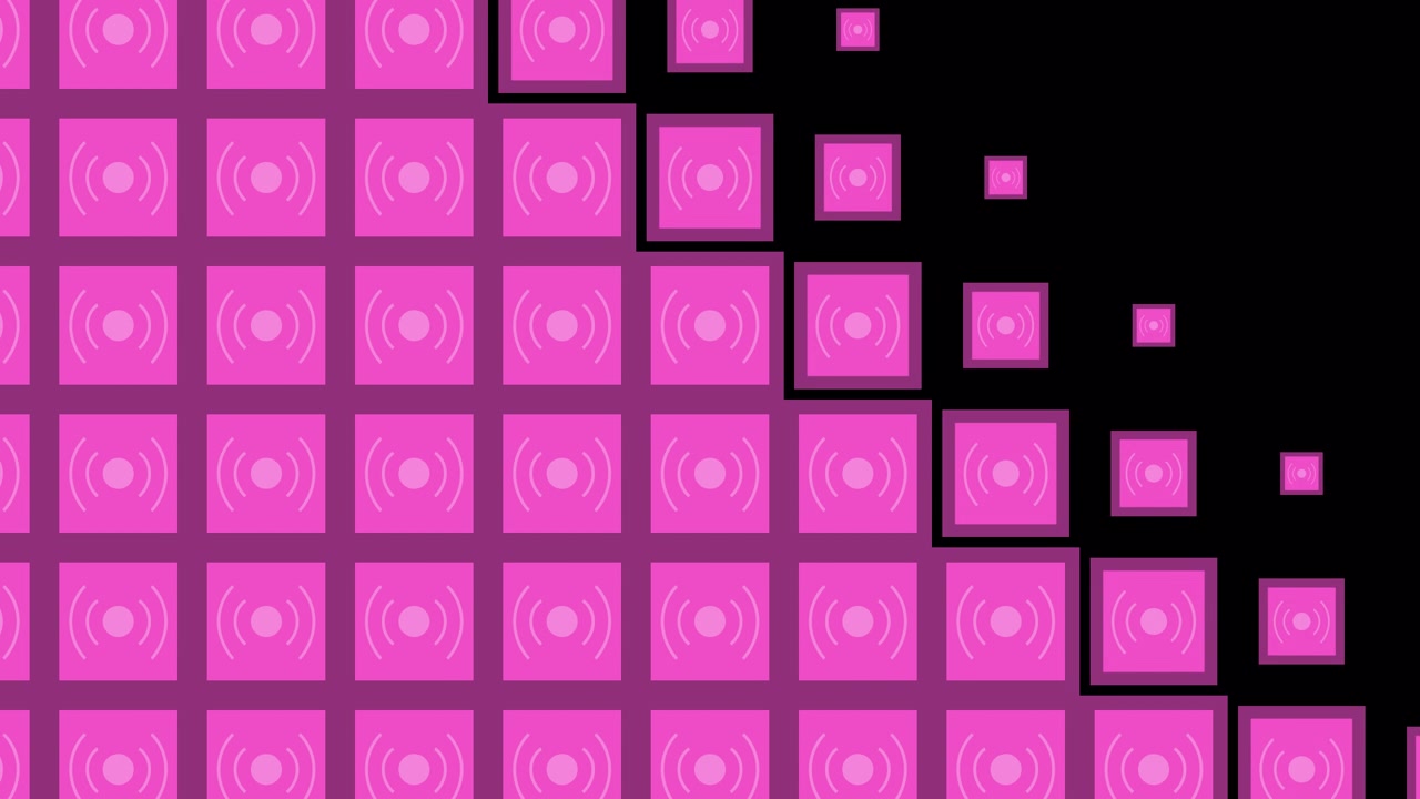 Pink Geometric Pattern