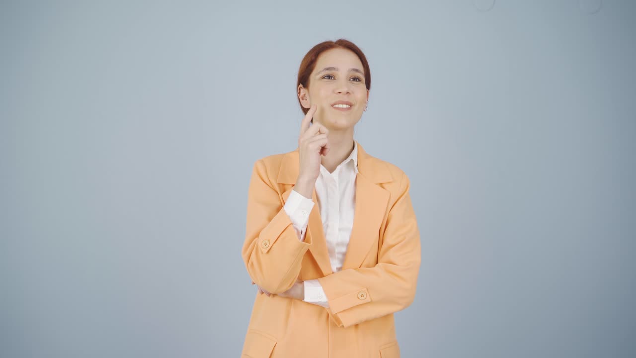 생각하는 사업가에게 멋진 아이디어가 떠오릅니다.