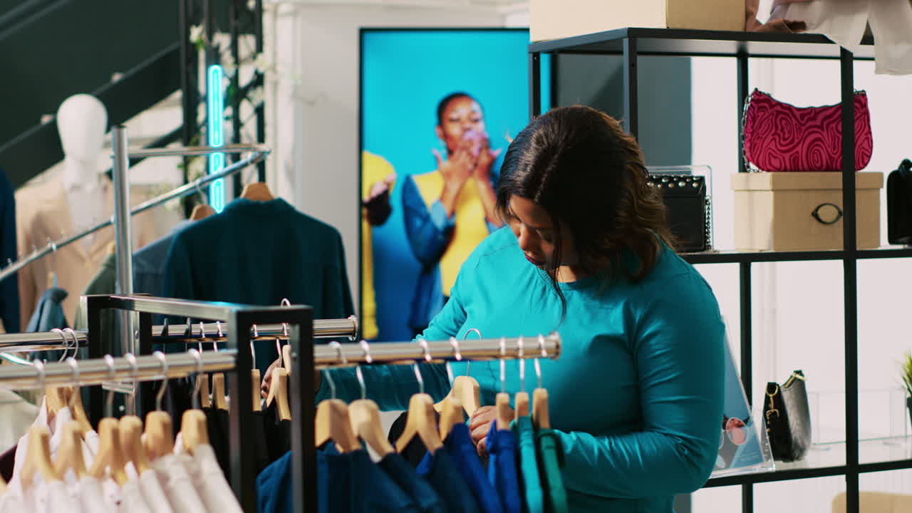 cliente con una camisa de moda