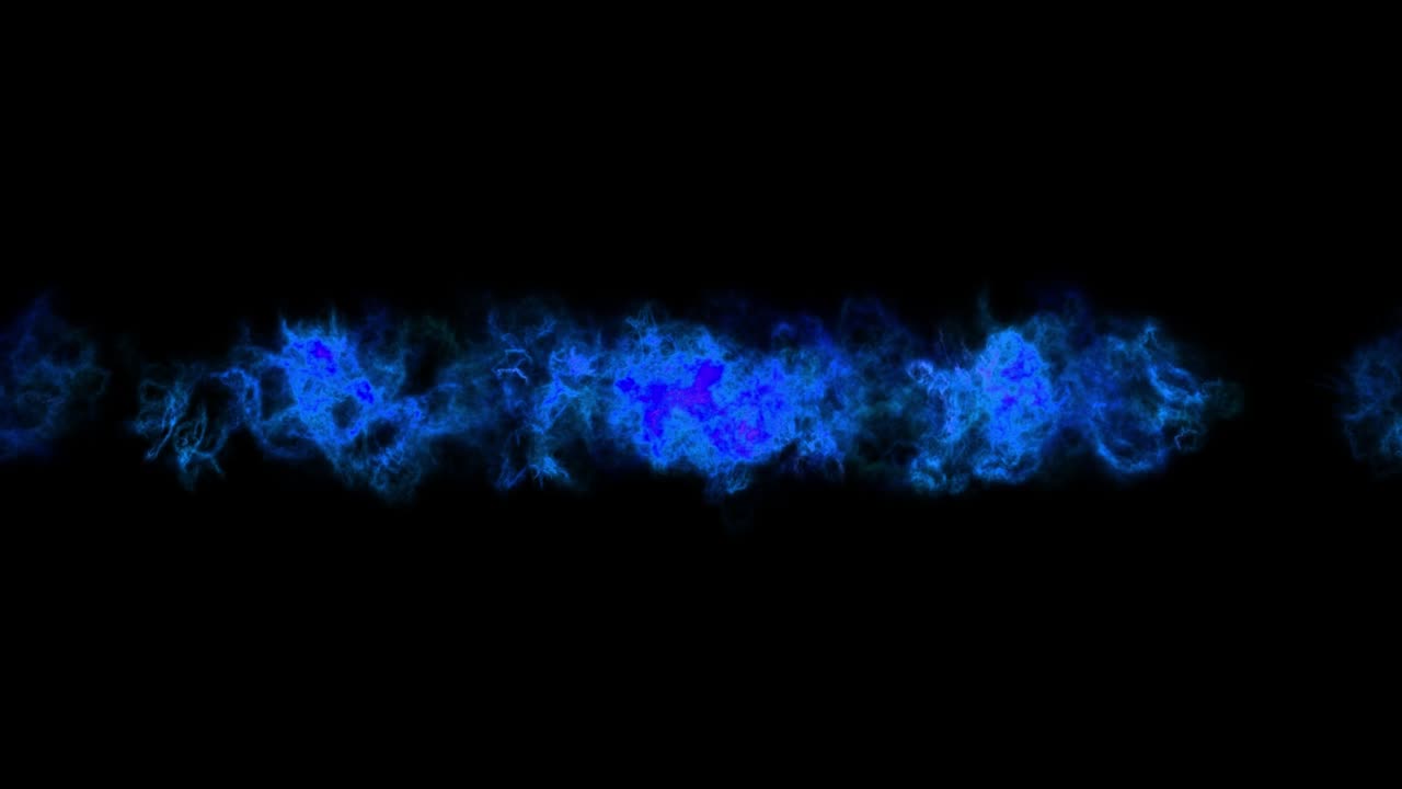 gráficos de movimiento de partículas de color de barra de línea recta de llama