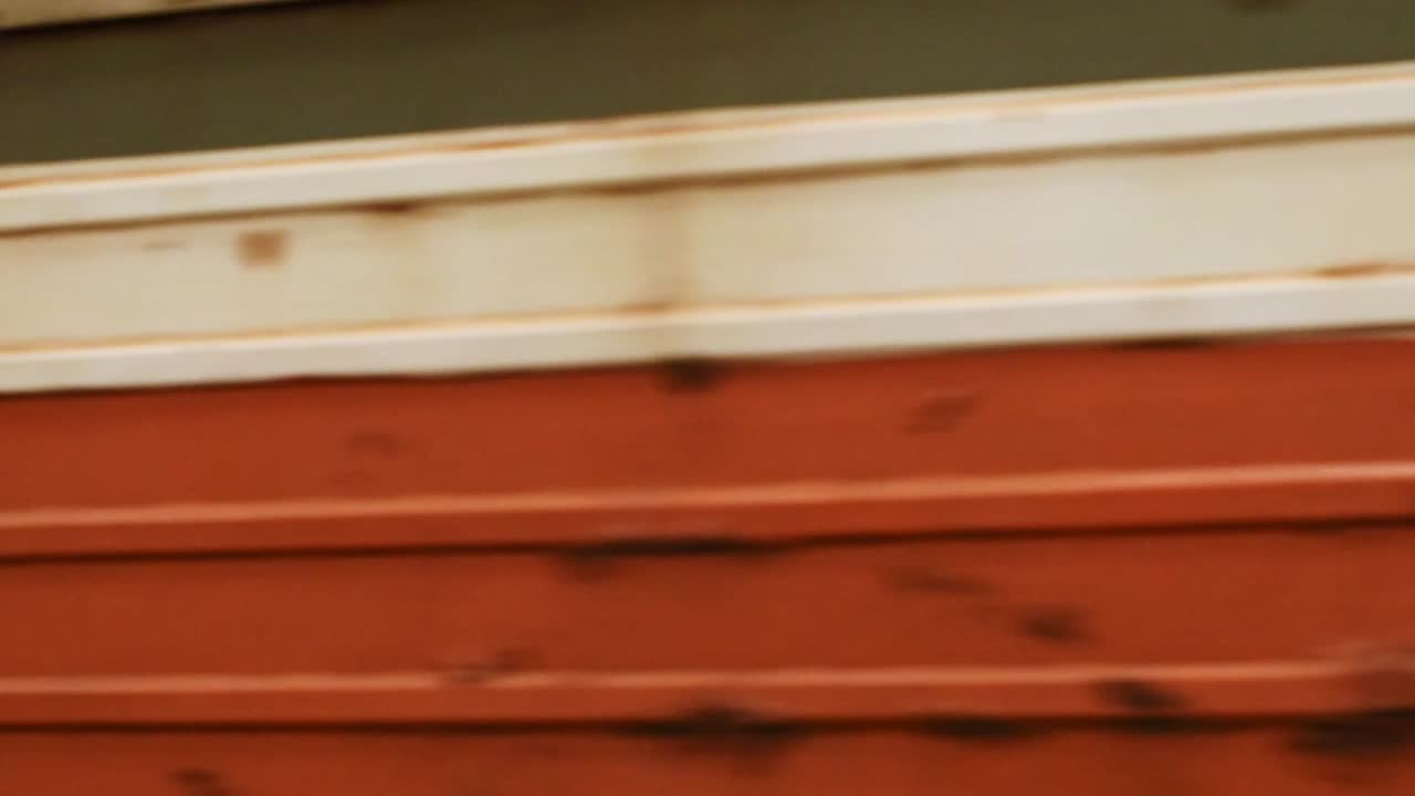 Close up of rusty  train cars passing by in the central station of Colombo, Sri Lanka