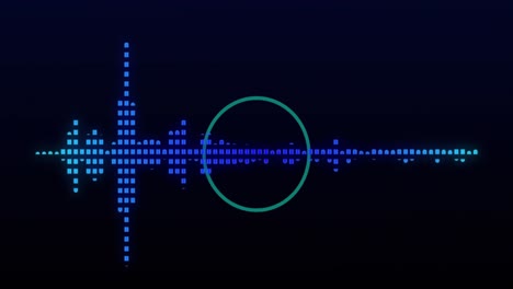 Animation-of-digital-interface-over-navy-background