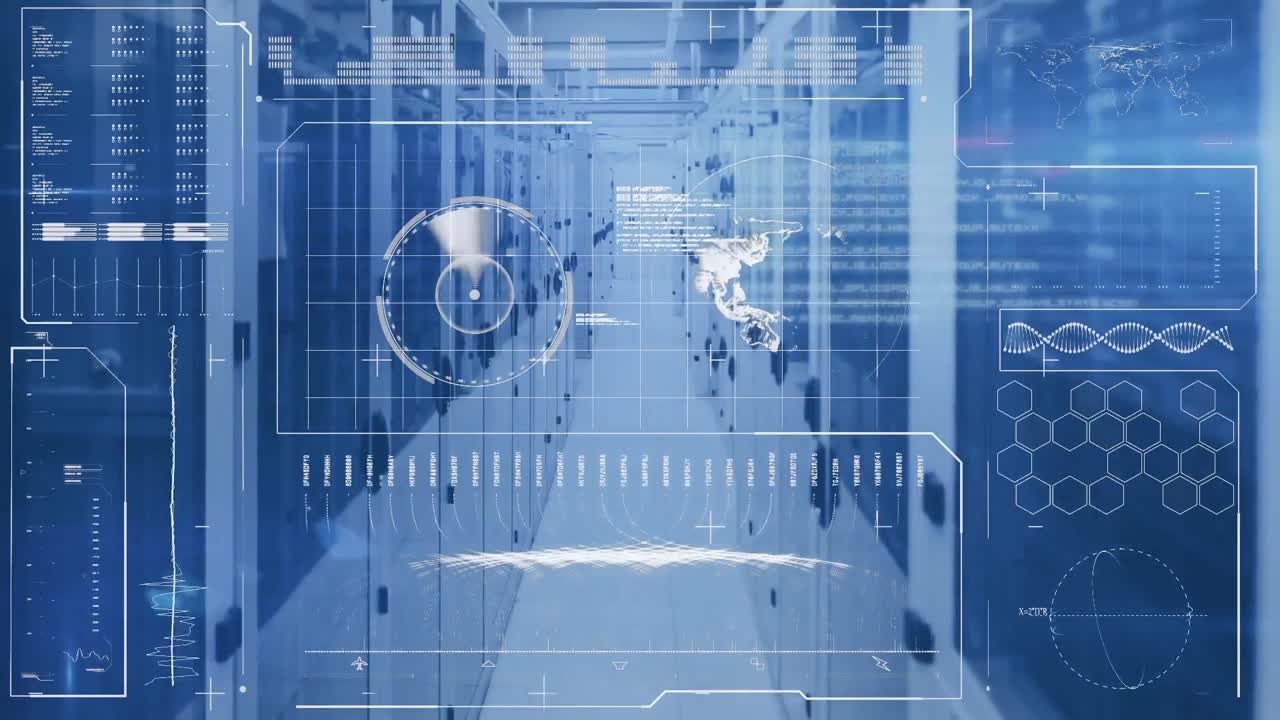 sope 스캐닝과 글로벌 오버 서버 으로 금융 데이터 처리의 애니메이션