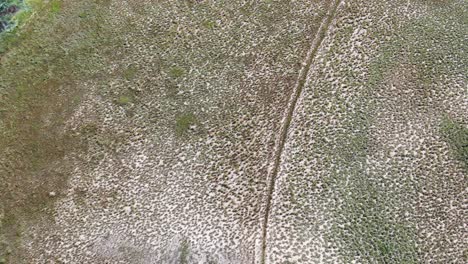 Video-Aéreo-De-Un-Campo-Extenso-Y-Vacío-En-Colorado.