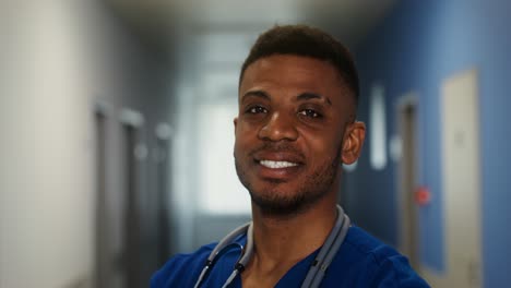 portrait of a smiling doctor/nurse