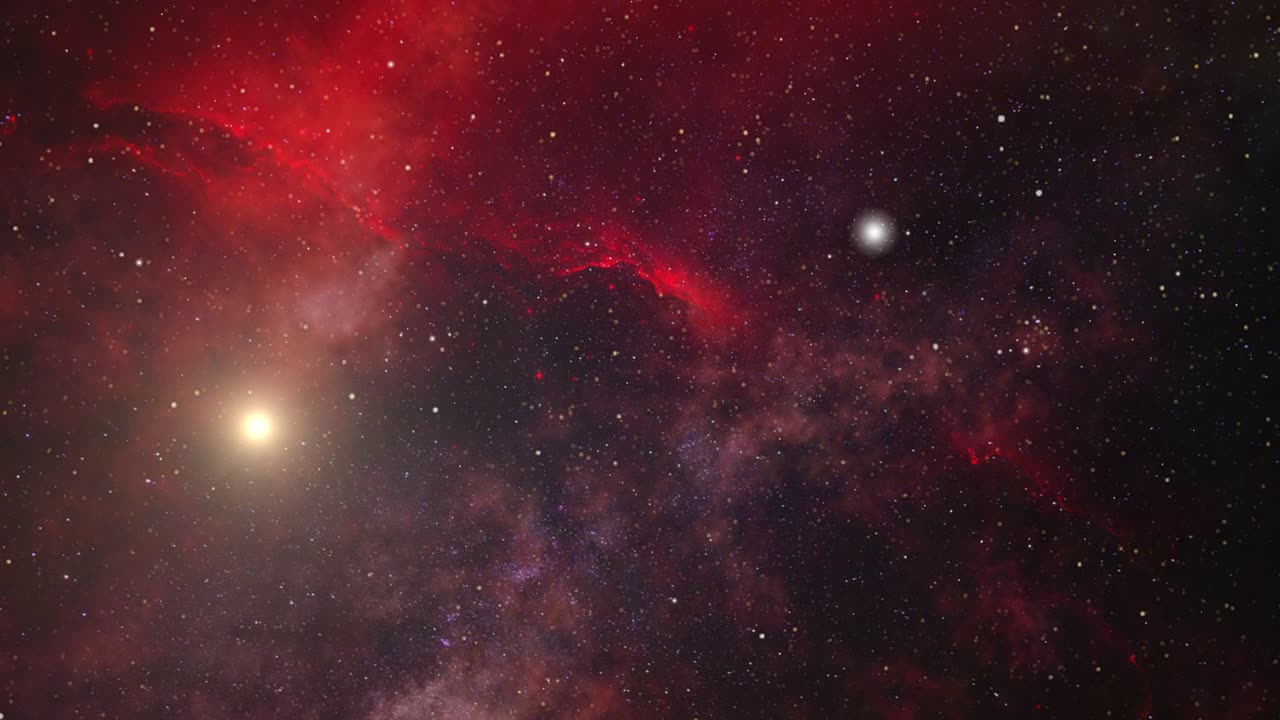 Kirkkaiden sumujen tutkiminen ulkoavaruudessa 4k