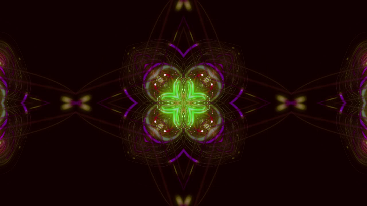 líneas geométricas vj bucle de movimiento