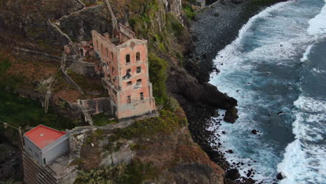 las alas de la exploración: vistas aéreas de casa hamilton en tenerife