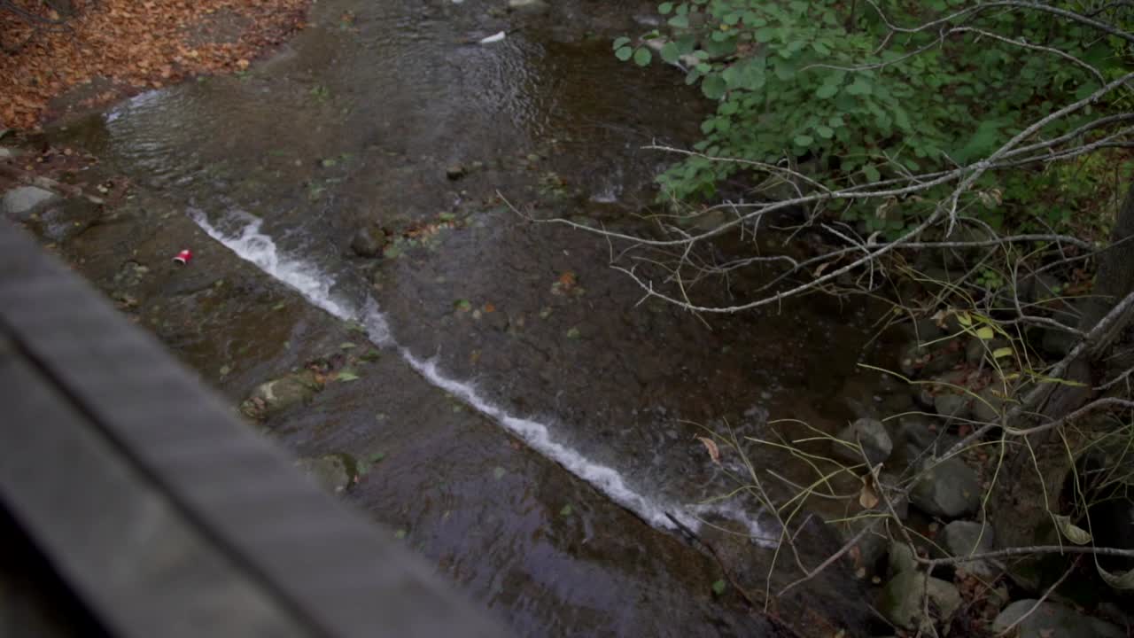 Cullen Gardens Central Park in the Fall at Whitby, Canada