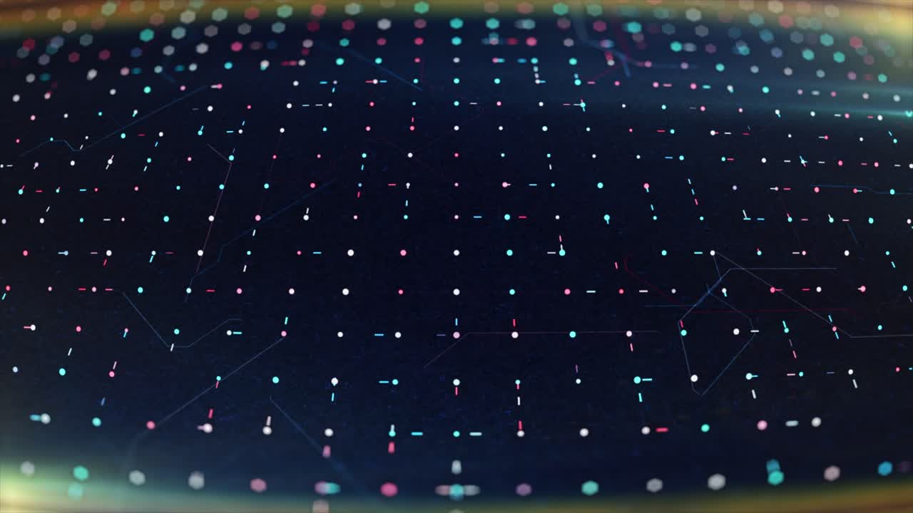 추상적인 디지털 디스플레이