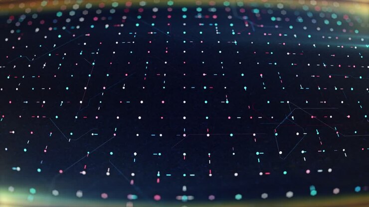 Abstract Digital Display