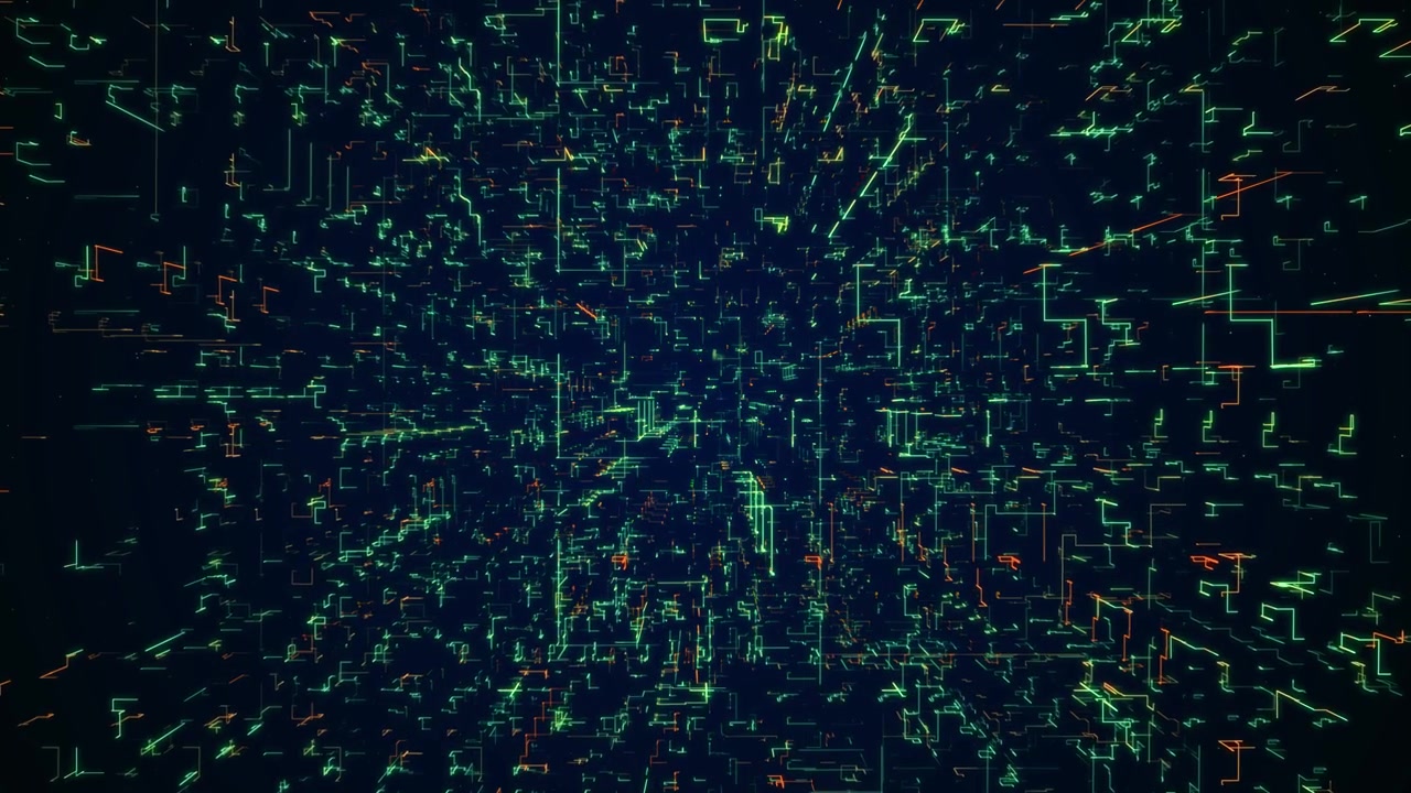 Futuristic abstract digital technology internet network connection background cyber speed innovation