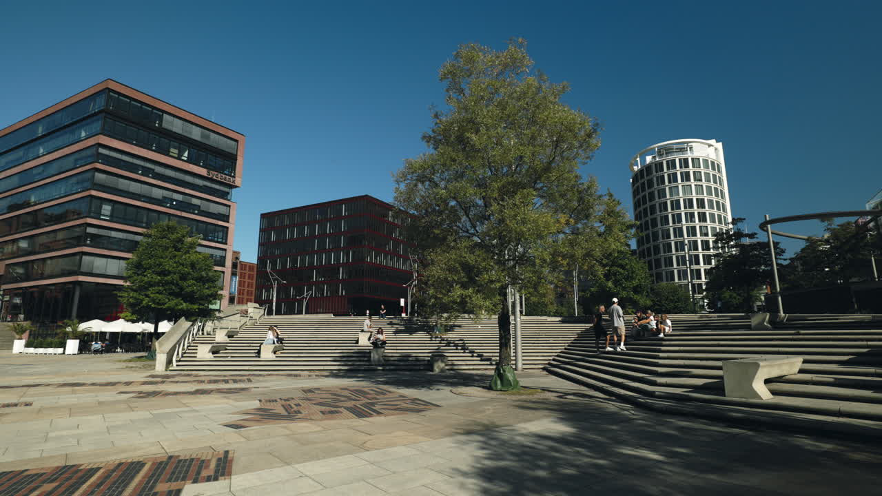 Urban cityscape with modern architecture