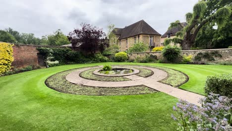 oxford round circular garden pond landscaping