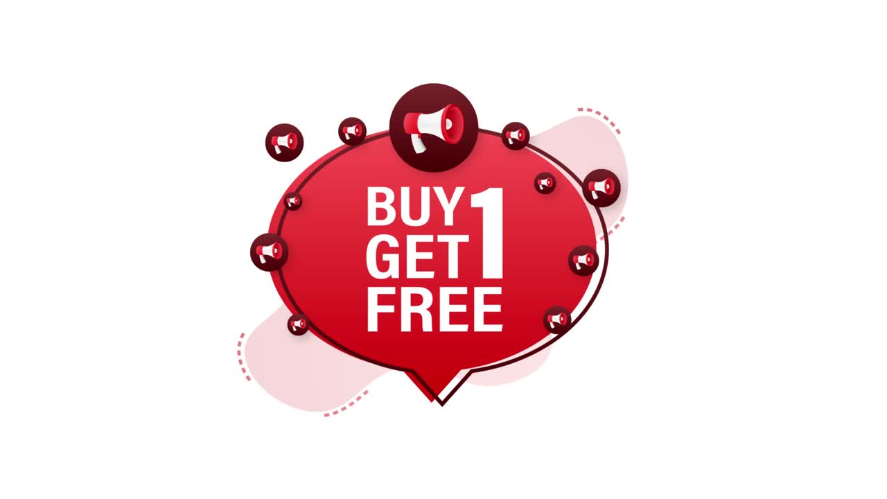 인용 프레임 설정: 인쇄 정보와 함께 빈 템플릿 인용 디자인 모션 그래픽 4k