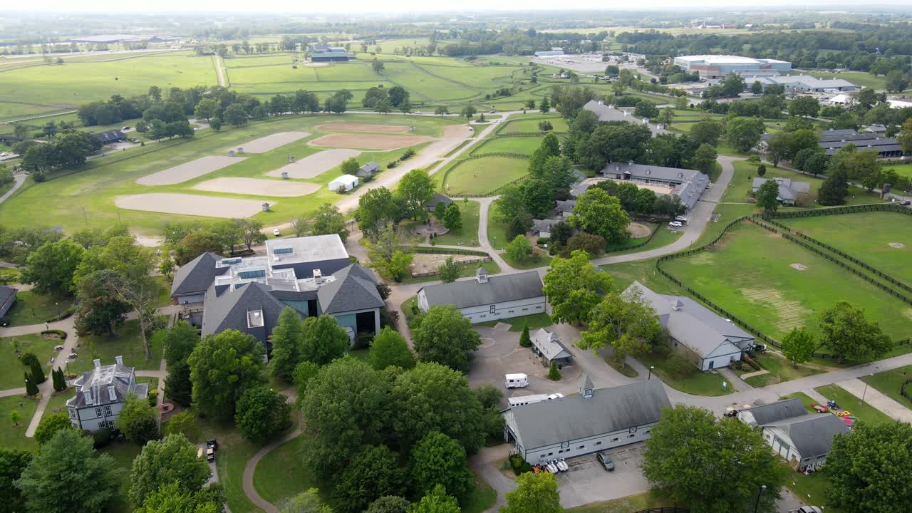 International Museum of the Horse building in Kentucky Horse Park in Lexington Kentucky, USA