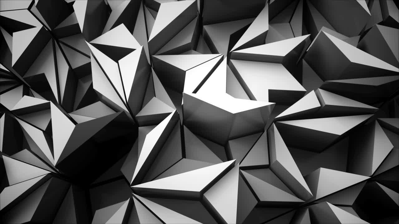 4K Abstract Geometry.