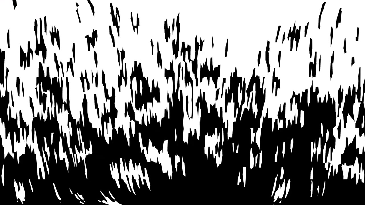Effetto di transizione astratto in bianco e nero con lavis d'inchiostro