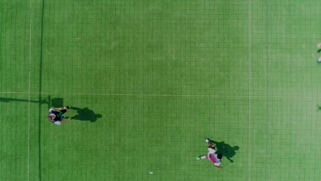 Football-Match-in-Aerial-Shot