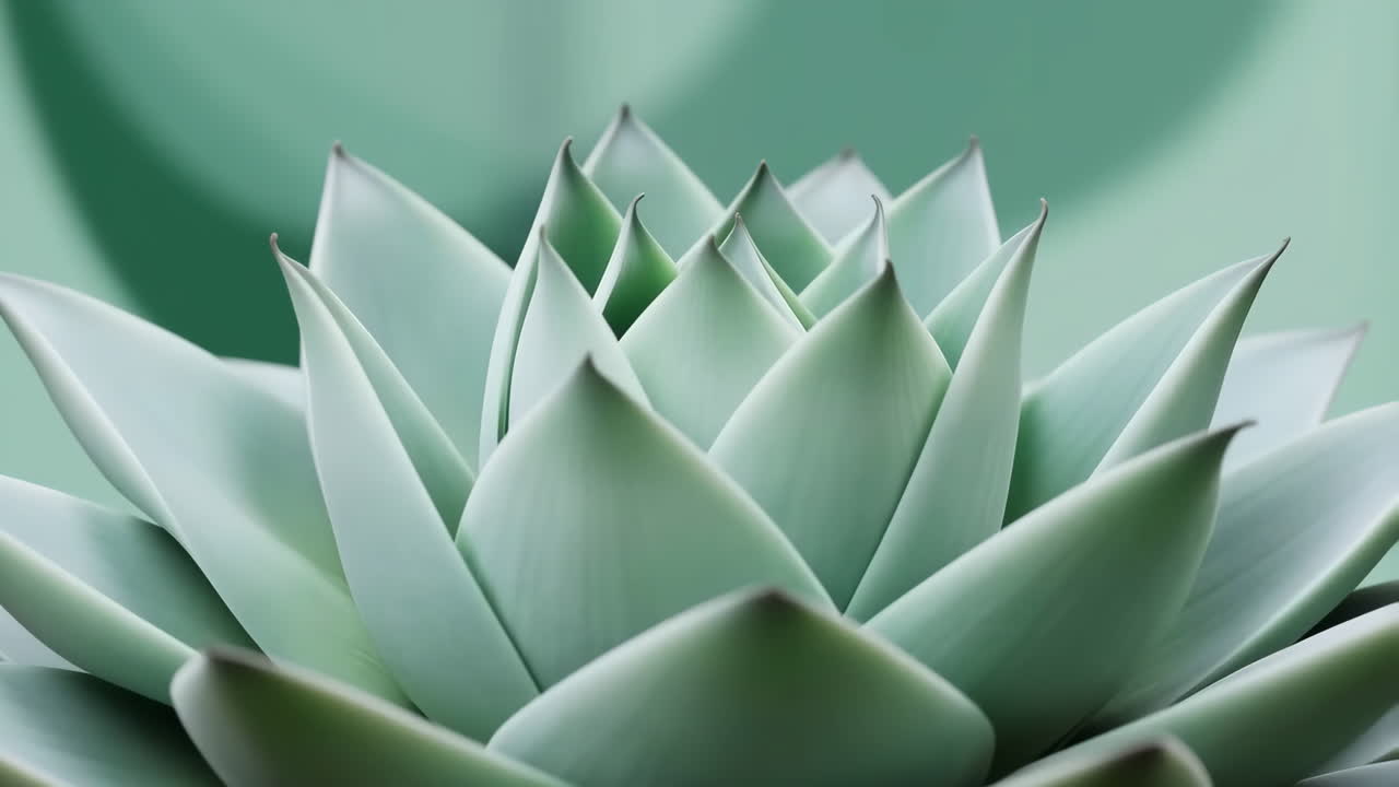 Primo piano di una pianta succulenta verde con foglie a rosetta
