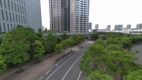 tokyo toyosu pedestrian deck 2022