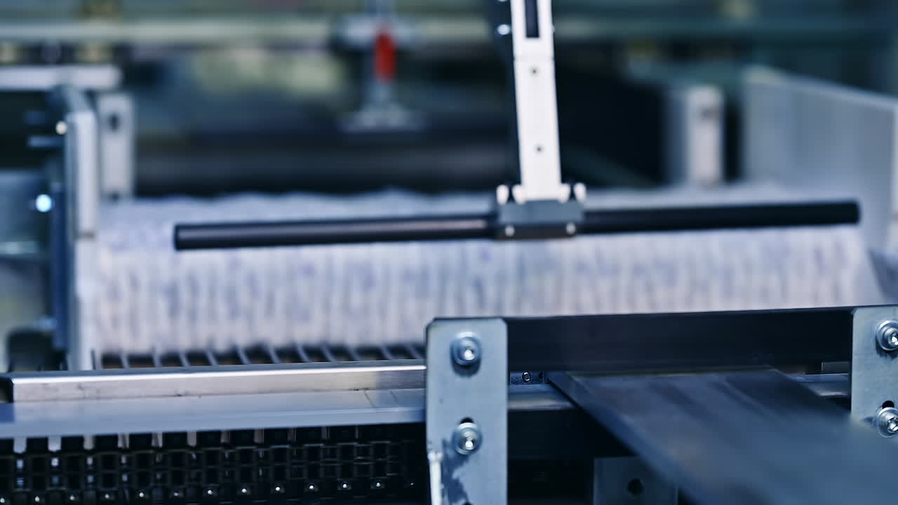 Batch of ready-made diapers. A batch of diapers ready for transport